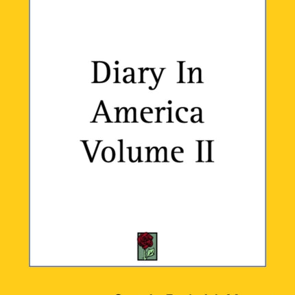 Diary In America Volume II 2