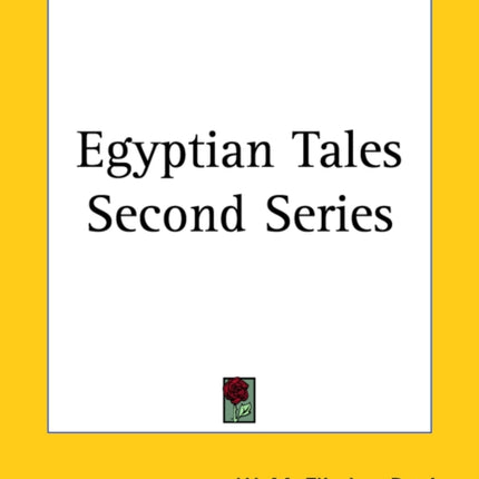 Egyptian Tales Second Series
