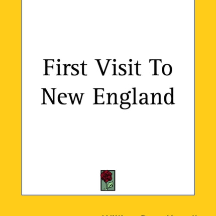 First Visit To New England