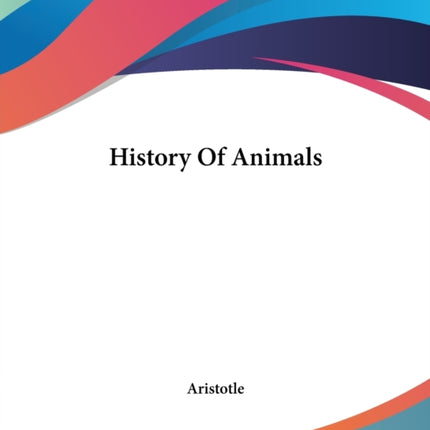 History Of Animals