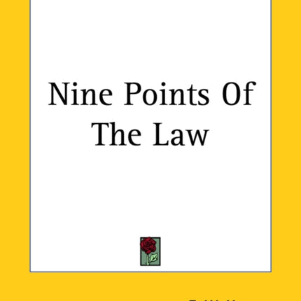 Nine Points Of The Law