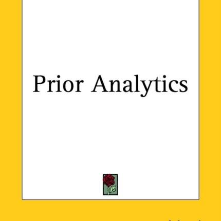 Prior Analytics