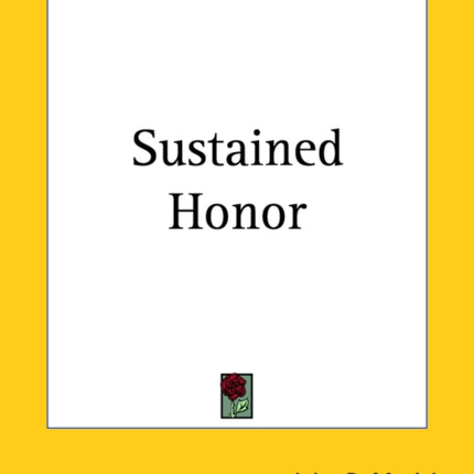 Sustained Honor