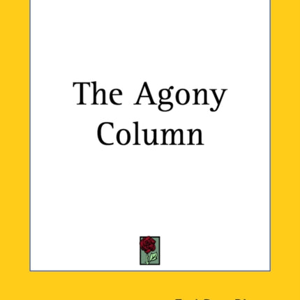 The Agony Column