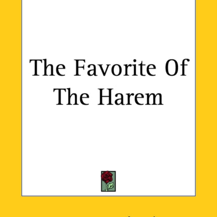 The Favorite Of The Harem