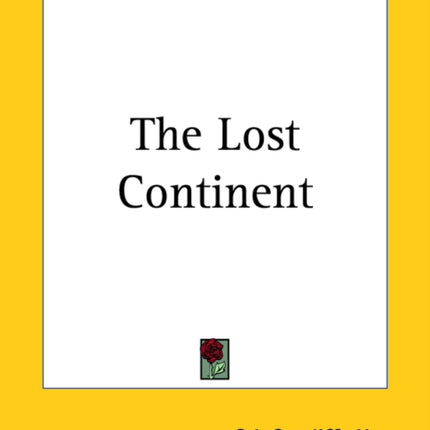 The Lost Continent