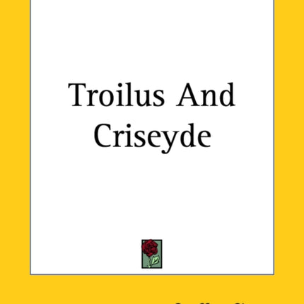 Troilus And Criseyde