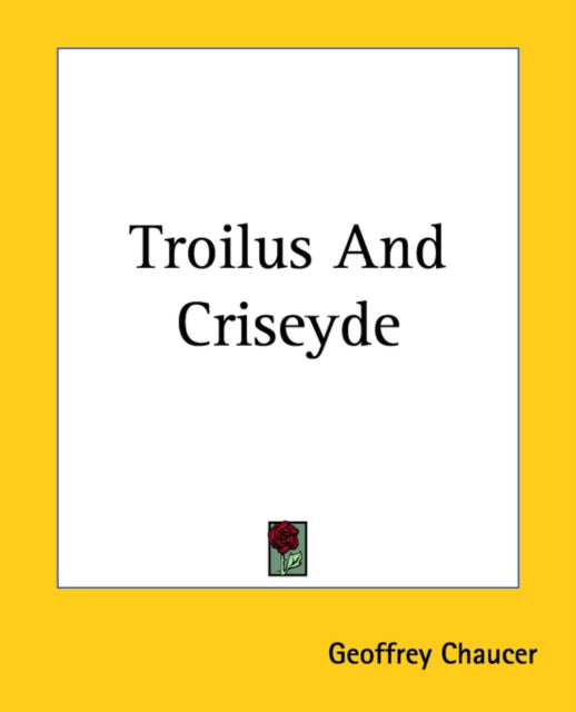 Troilus And Criseyde