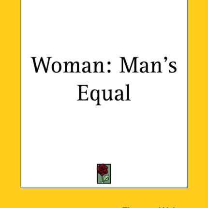 Woman Mans Equal