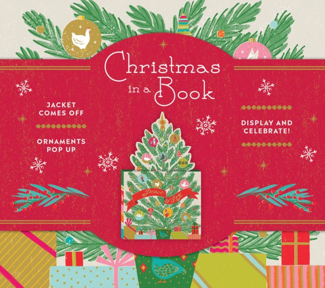 Christmas in a Book (UpLifting Editions): Jacket comes off. Ornaments pop up. Display and celebrate!