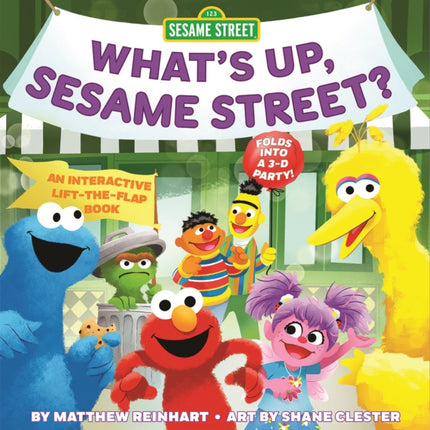 Whats Up Sesame Street A Pop Magic Book