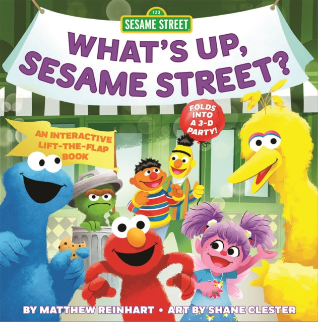 Whats Up Sesame Street A Pop Magic Book