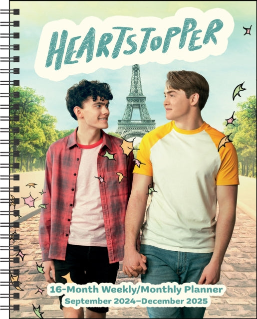 Heartstopper 16Month 20242025 WeeklyMonthly Planner Calendar with Bonus Stickers