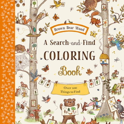 Brown Bear Wood A SearchAndFind Coloring Book