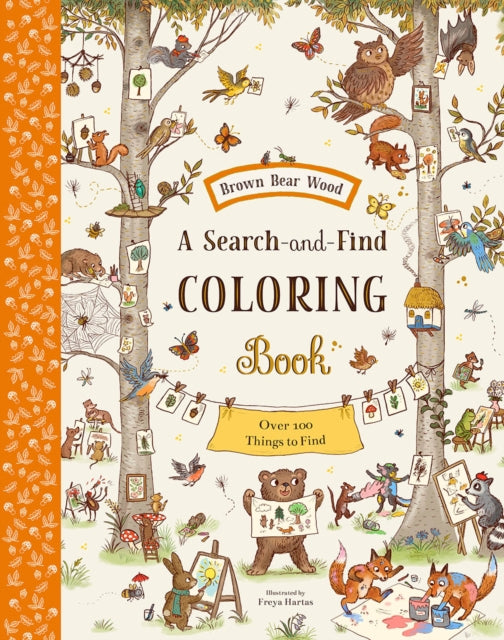 Brown Bear Wood A SearchAndFind Coloring Book