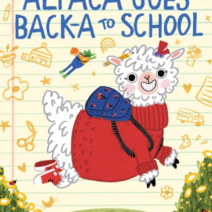 Alpaca Goes Backa to School