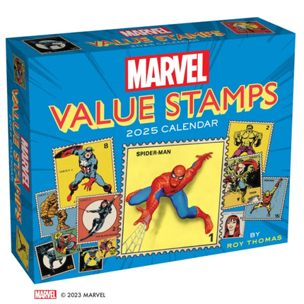 Marvel Value Stamps 2025 DaytoDay Calendar