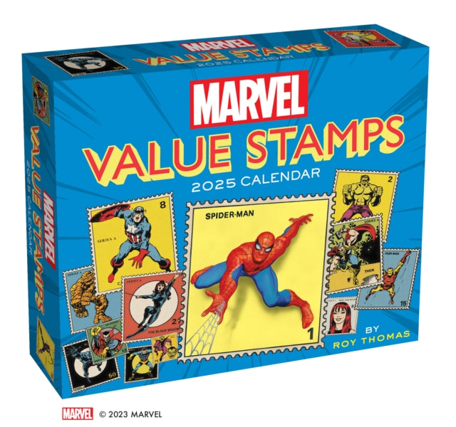 Marvel Value Stamps 2025 DaytoDay Calendar