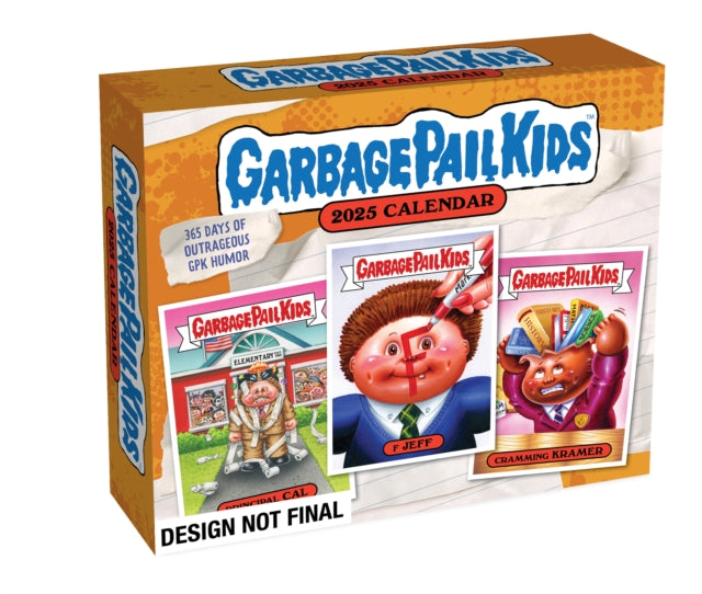 Garbage Pail Kids 2025 DaytoDay Calendar