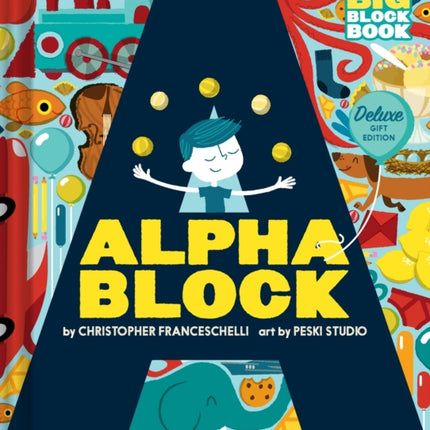 Alphablock Deluxe Gift Edition An Abrams BIG Block Book