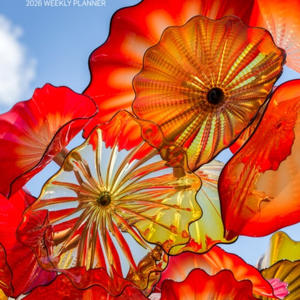 Chihuly 12Month 2026 WeeklyMonthly Planner
