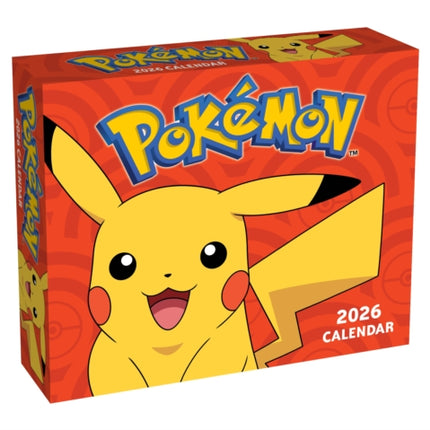 Pokemon 2026 DaytoDay Calendar