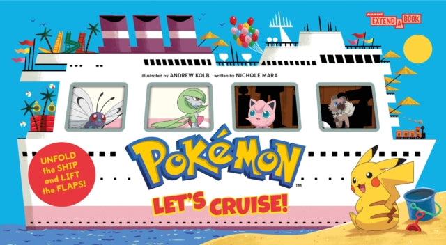 Pokémon All Aboard Lets Cruise an Abrams ExtendABook