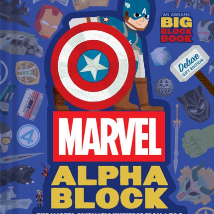 Marvel Alphablock Deluxe Gift Edition An Abrams BIG Block Book