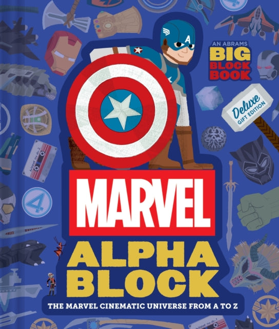 Marvel Alphablock Deluxe Gift Edition An Abrams BIG Block Book