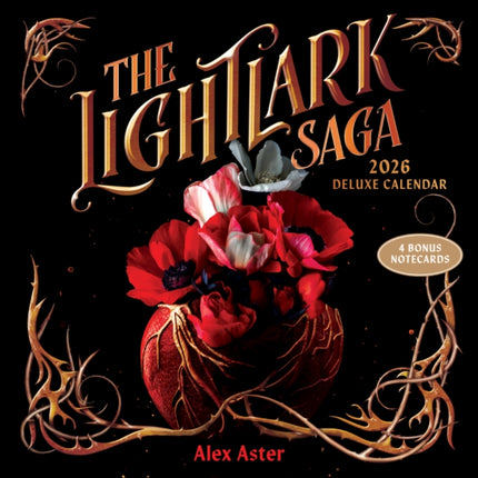 The Lightlark Saga 2026 Deluxe Wall Calendar with