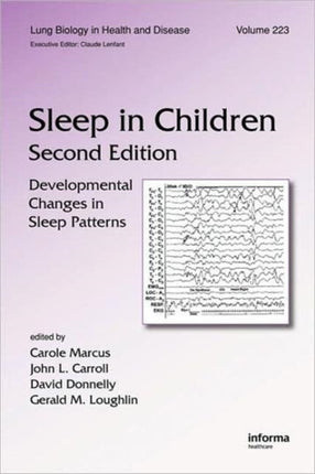 Sleep in Children: Developmental Changes in Sleep Patterns, Second Edition