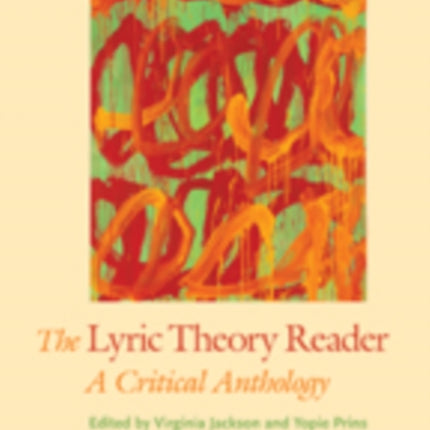 The Lyric Theory Reader