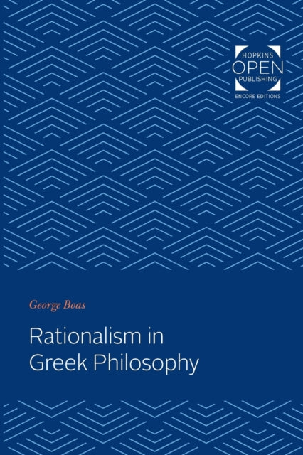 Rationalism in Greek Philosophy