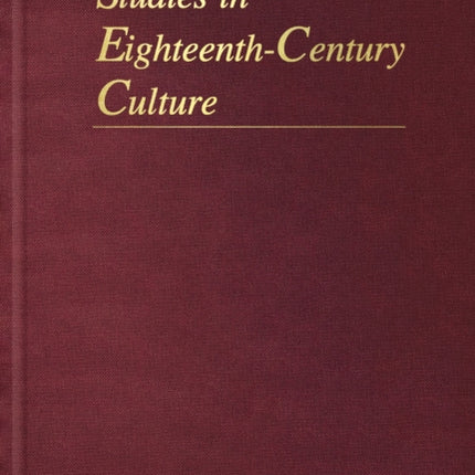 Studies in EighteenthCentury Culture