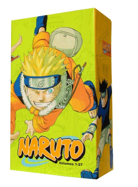 Naruto Box Set 1: Volumes 1-27 with Premium