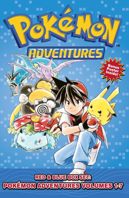 Pokémon Adventures Red & Blue Box Set (Set Includes Vols. 1-7)