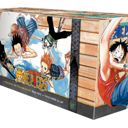 One Piece Box Set 2: Skypiea and Water Seven: Volumes 24-46 with Premium