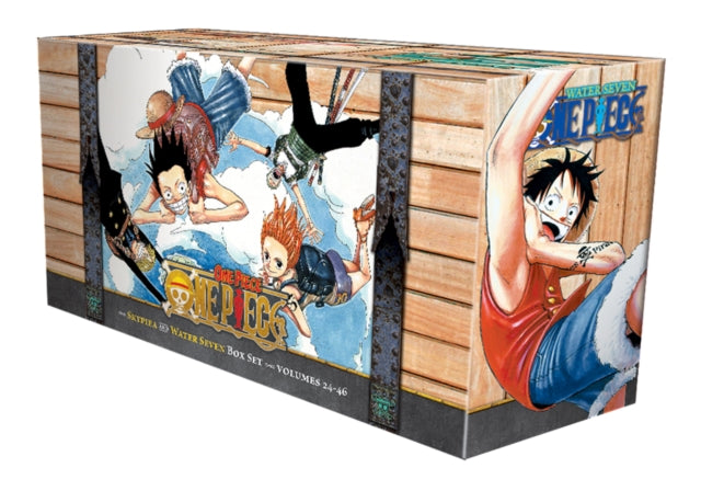 One Piece Box Set 2: Skypiea and Water Seven: Volumes 24-46 with Premium