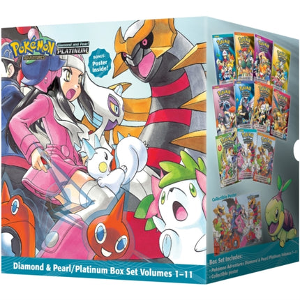 Pokémon Adventures Diamond & Pearl / Platinum Box Set: Includes Volumes 1-11