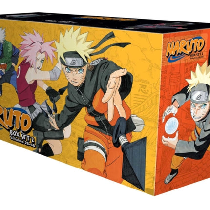 Naruto Box Set 2: Volumes 28-48 with Premium