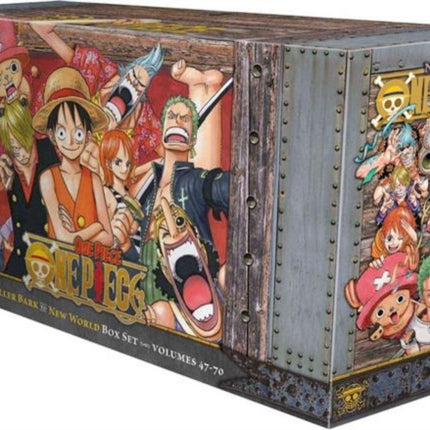 One Piece Box Set 3: Thriller Bark to New World: Volumes 47-70 with Premium