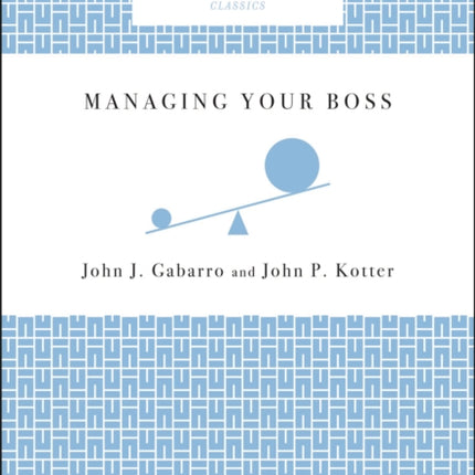 Managing Your Boss