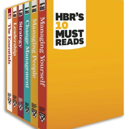 HBRs 10 Must Reads Boxed Set 6 Books HBRs 10 Must Reads