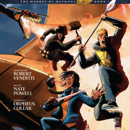 Heroes of Olympus, Book One: Lost Hero: The Graphic Novel, The-Heroes of Olympus, Book One