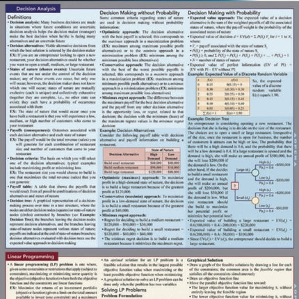 Quantitative Methods For Business