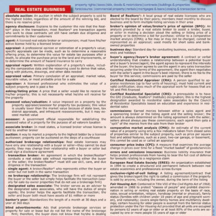 Real Estate Terminology