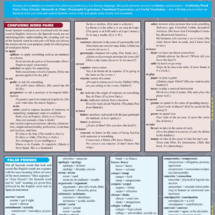 Spanish Vocabulary 2: Intermediate