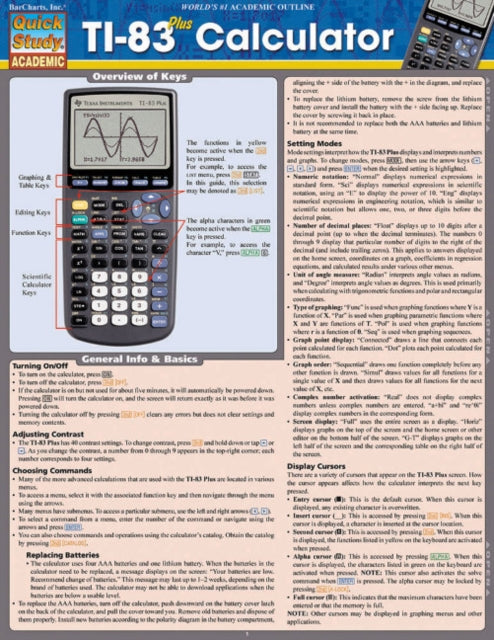 TI-83 Plus Calculator