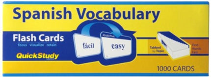 Spanish Vocabulary Flash Cards