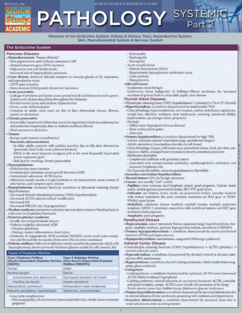 Pathology: Systemic 2